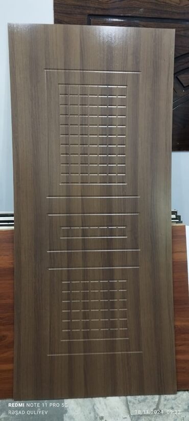 Giriş qapıları: Mənzil üçün Yeni Giriş qapısı 90x205 sm Zəmanətsiz, Ödənişli quraşdırma, Ödənişli çatdırılma — 39