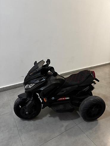yadea z3: Uşaq üçün elektrikli üçtəkər motosiklet - Rəng: qara, idman üslublu — 2