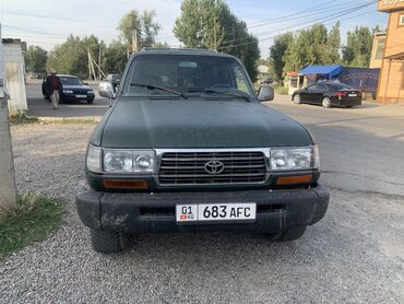 Toyota: Toyota Land Cruiser: 1997 г., 4.5 л, Механика, Бензин, Внедорожник