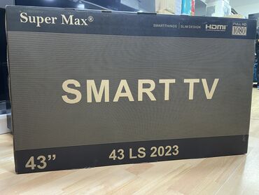 star track led tv: Super Max 109ekran Smart Led və cərcivəsiz ekran İki pultu 2023