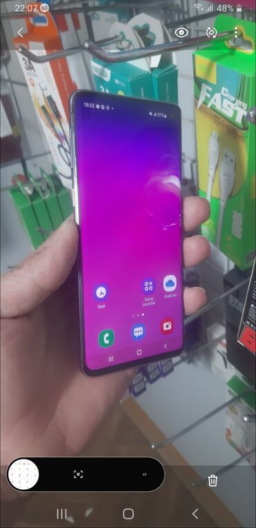 s10 original: Samsung Galaxy S10, 128 GB, rəng - Boz, Zəmanət