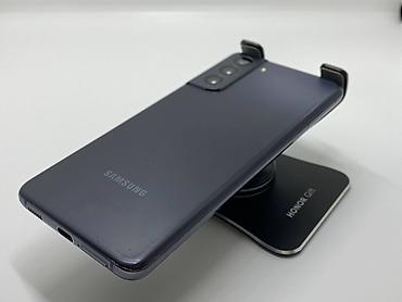 самсунк 21: Samsung Galaxy S21 5G, Б/у, 256 ГБ, цвет - Синий, 1 SIM, eSIM — 5