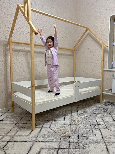 Детские односпальные кровати: Кровать -домик 🏠 Для детей от 2 до 12 лет💕💖 160х70 - 13500 180х80 - — 15