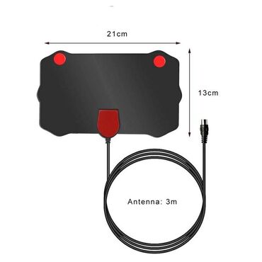 Aksesoari za TV i video: Sobna Digitalna DVB-T2 Antena Cena sa pojacivacem 1800 din 1. Lako — 5