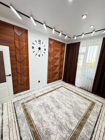 ак ордо жер уй: 1 комната, 46 м², Элитка, 4 этаж, Дизайнерский ремонт