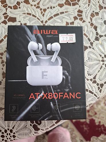 micro nausnik: Aiwa AT-X80FANC TWS simsiz qulaqcıq - Model: AT-X80FANC (AT-X Series) — 1