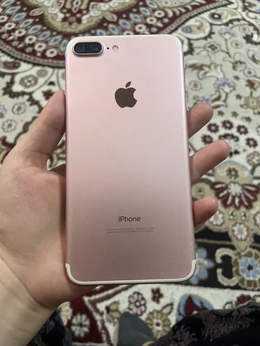 продаю айфон 8 плюс: IPhone 7 Plus, Б/у, 128 ГБ, Розовый, 79 %