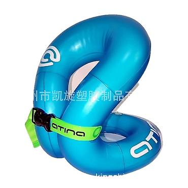 Плавательные костюмы: Надувной жилет‑плавун «подкова» для бассейна и моря. Удобный — 5