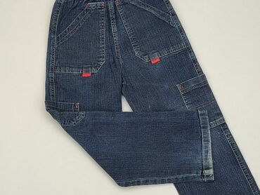jeans mom slim stradivarius: Spodnie jeansowe, 7 lat, 116/122, stan - Dobry