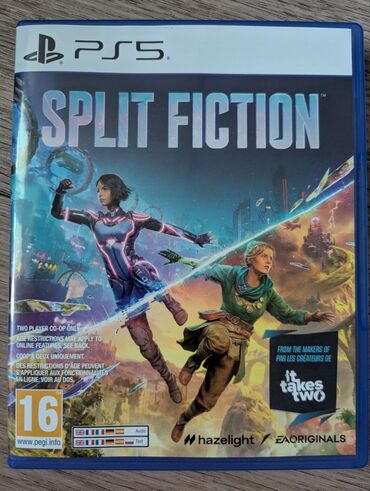 PS5 (Sony PlayStation 5): Продаю диск на ps5 split fiction 3500 сом