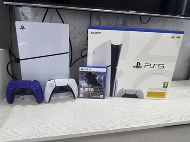 игровой мышка: Игровая консоль Sony PlayStation 5 в белом цвете, дополненная двумя