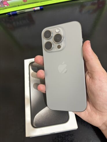 Apple iPhone: IPhone 15 Pro, 256 GB, Natural Titanium -da lalafo.az — 3 Apple iPhone: IPhone 15 Pro, 256 GB, Natural Titanium — 3