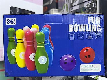 бильярд детский: Игровой набор «Fun Bowling» для детей 36+ месяцев. - Комплект — 1