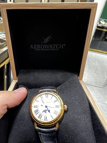 часы с альтиметром и барометром: Aerowatch – классические швейцарские часы с индикацией фаз луны — 3