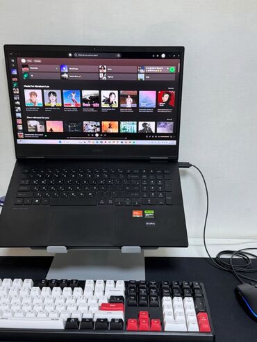 купить бу компьютер игровой: Ноутбук, HP, 16 ГБ ОЗУ, AMD Ryzen 7, 16 ", Б/у, Для несложных задач, память NVMe SSD