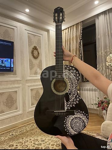 gitara sim: Klassik akustik gitara – Start by Giannini (model: C-14 BK) - Korpus — 1