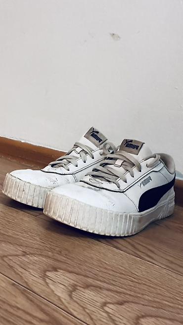 кеды puma: Мужские кроссовки, 39, Puma, Б/у, цвет - Белый — 2