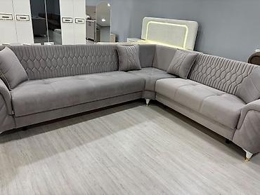 divanar: Original Fabrik istehsalı künc divan 2 teref acilan bazali sağ sol — 4