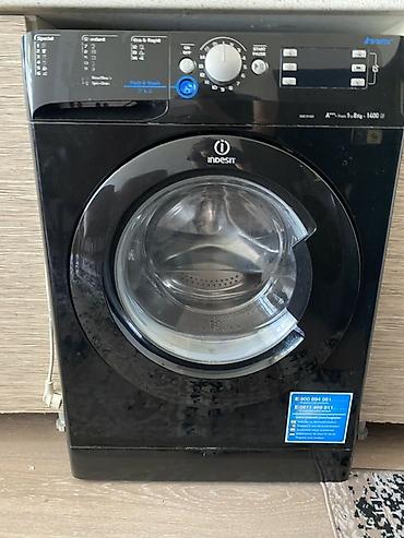 quba paltaryuyan: Paltaryuyan maşın Indesit, 8 kq, İşlənmiş, Avtomat, Qurutmasız, Kredit yoxdur, Ünvandan götürmə — 2