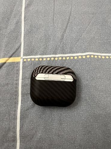 эир: Кейс для наушников, Apple, Б/у, цвет - Черный — 2