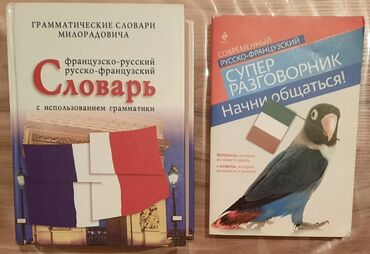 барные столы и стулья: Словарь и разговорник французского (в хорошем состоянии)