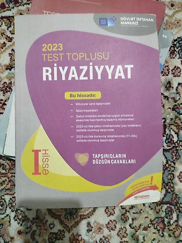 Testlər: DİM nəşrlərindən və əlavə vəsaitdən ibarət tədris dəsti 1) 2023 Test — 1