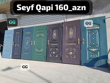 GuluxYeni və sifarişlə Seyf Qapi 160_azn Ag reng olarsa elave 15 azn