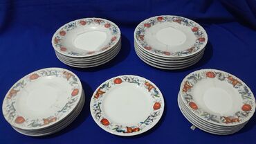 Nahar dəstləri və servizlər: Nahar dəsti, rəng - Ağ, Farfor, 6 nəfərlik, SSRİ -da lalafo.az — 4 Nahar dəstləri və servizlər: Nahar dəsti, rəng - Ağ, Farfor, 6 nəfərlik, SSRİ — 4