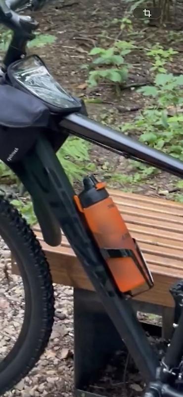 Спортивные велосипеды: Şəhər və off-road üçün çoxfunksiyalı dağ velosipedi - Rəng: mat qara — 4