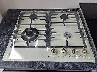 Кухонные плиты и варочные поверхности: Встраиваемая варочная поверхность. 3 / 1 2 / 2 4 газ полный — 4