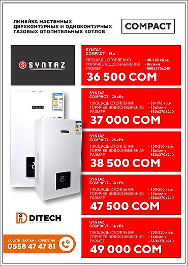 fire maple: Газовый котел SYNTAZ COMPACT — одноконтурные и двухконтурные модели — 1