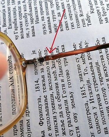 Naočare: Vintage Rare OPTIL dioptrijski ram za naočare. IZVANREDNE. Made in — 10