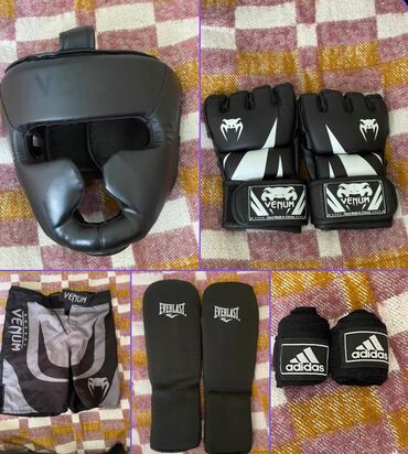 İdman oyunları: MMA/Boks avadanlıqları dəsti - Başlıq: Venum baş qoruyucusu – tam üz