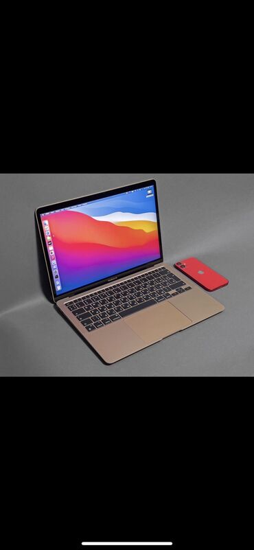 игровой ноутбук в рассрочку: Apple MacBook Air Apple M1, 8 ГБ ОЗУ