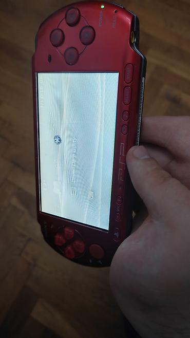 PSP (Sony PlayStation Portable): Sony PSP-3004 (Red) – portativ oyun konsolu temizdi sadece ekranda — 5