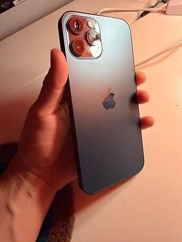 IPhone 12 Pro Max, Б/у, 512 ГБ, Pacific Blue, 79 %