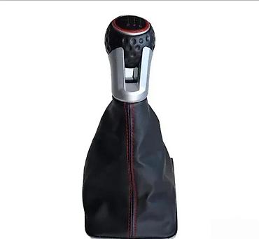 Tuning oprema: Ručica menjača sa kožnom manžetnom – 6 brzina - Komplet: kugla ručice — 1