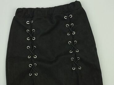 spódniczka ogrodniczka czarne: Skirt, S (EU 36), condition - Perfect