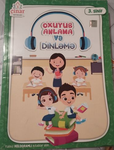 riyaziyyat 3cu sinif derslik: Oxuyub anlama və dinləmə 3-cü sinif İçi təmizlənib yeni kimidir Sahil