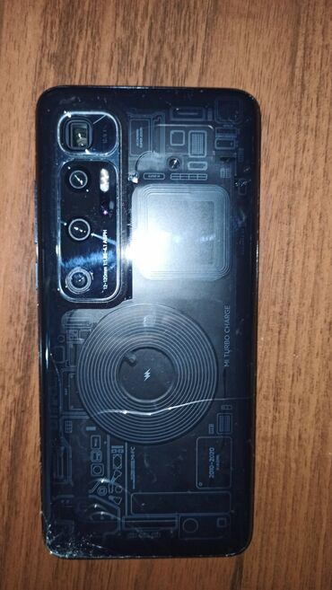 бюджетный игровой телефон: Xiaomi, Mi 10 Ultra, Колдонулган, 256 ГБ, түсү - Кара, 2 SIM