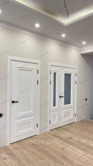 крышка для кастрюли: Межкомнатная глухая дверь, Дерево, Double leaf of doors, Российская, цвет - Белый, 200 * x 60708090 см, Новый