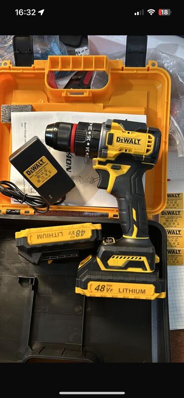 цена газовой горелки: Безщёточный ударный шуруповерт DeWalt
цена 2500 сом
Новые