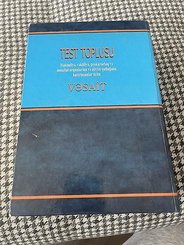 Testlər: Məhsul: “Test Toplusu – vəsait” Nəşriyyat: HYE – Hüquq Yayınevi — 3