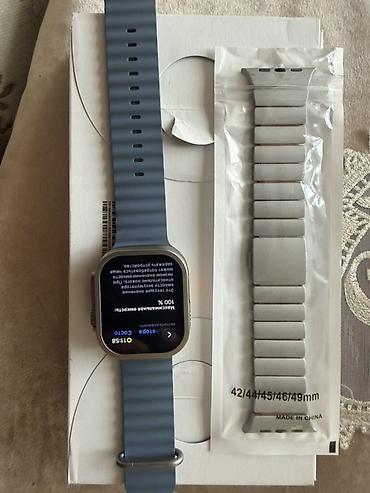 nord 5: Apple Watch Ultra 3 (49 mm) – titan korpuslu.tezedi 100pil elave remen — 1