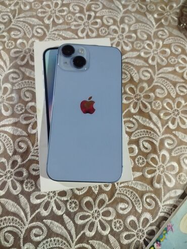14 qiymeti: IPhone 14, Голубой, Face ID
