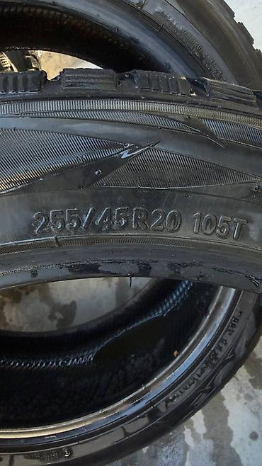 Шины: Шины 255 / 45 / R 20, Зима, Б/у, Комплект, Внедорожные (АТ/МТ), Япония, Bridgestone — 4