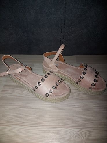 cizme preko kolena ravne: Sandals, 40