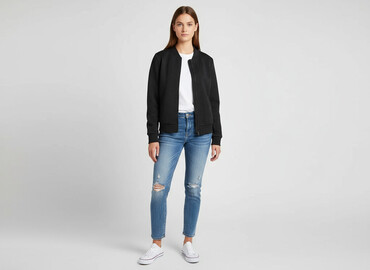 kurtka lidl damska: Women`s bomber jacket, size M