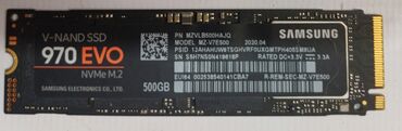 SSD diskləri: Daxili SSD disk Samsung, 512 GB, M.2, Yeni