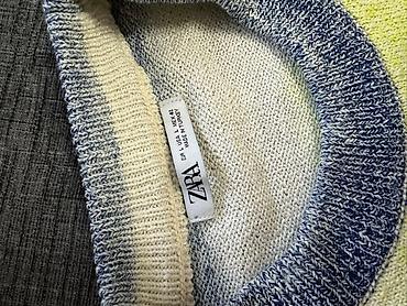 топ кофта: Мужской Пуловер Zara с коротким рукавом, подойдет и для девушек. - — 3